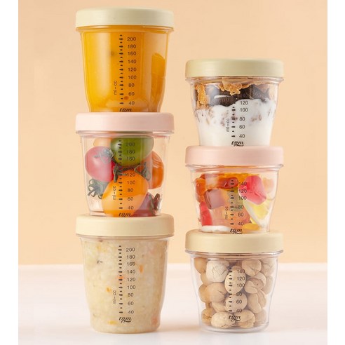副食品保鮮盒 斷奶產品 嬰兒食品 儲存容器 嬰兒食品 嬰兒