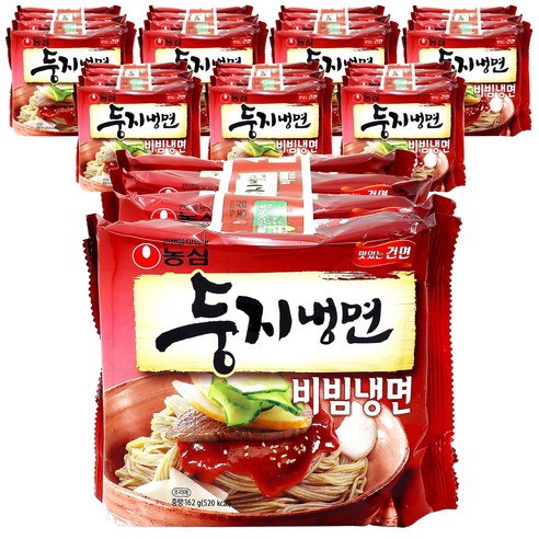 농심 둥지 비빔냉면, 4개