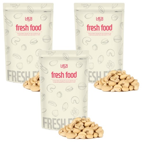 너트리 생캐슈넛, 500g, 3개