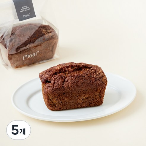 밀도 바나나파운드 케이크, 130g, 5개