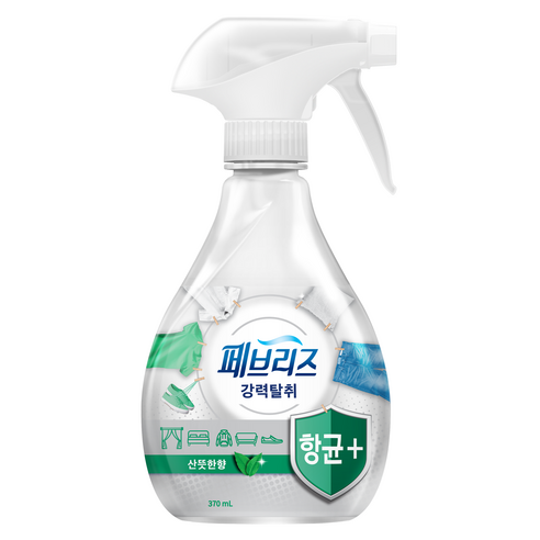 페브리즈 항균플러스 섬유탈취제 본품, 370ml, 1개