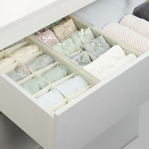 깔끔한 옷장 정리, 코멧 홈 속옷정리함 하나로 끝!