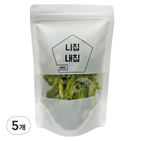 니칩내칩 건조 브로콜리, 60g, 5개