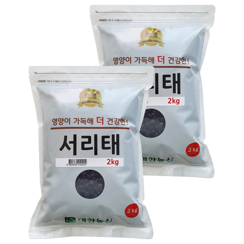 대한농산 서리태 잡곡 콩, 800g, 2개