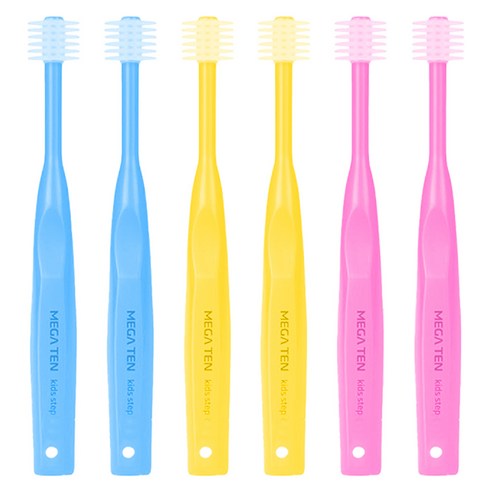 우리 아이의 건강한 미소를 위한 현명한 선택, 메가텐 유아용 360 칫솔 2단계 메가텐