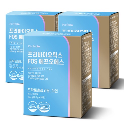 퍼펙토 프리바이오틱스 FOS, 90개, 4g