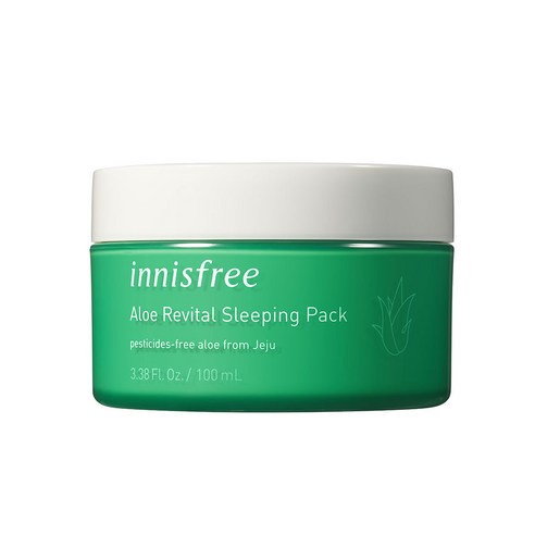 이니스프리 알로에 리바이탈 슬리핑팩, 100ml, 1개