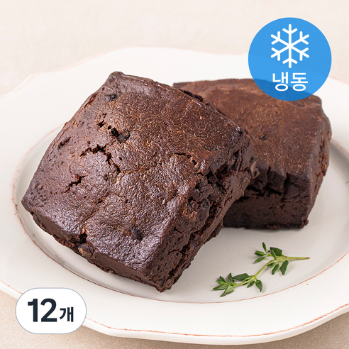 제로밀 글루텐프리 쌀스콘 초코 (냉동), 88g, 12개