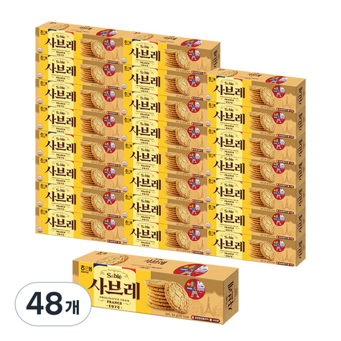 Sable 비스켓, 84g, 48개