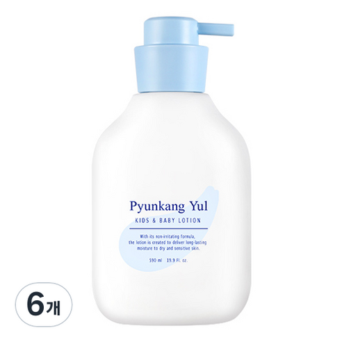 편강율 키즈 앤 베이비 로션 베이비파우더, 590ml, 6개