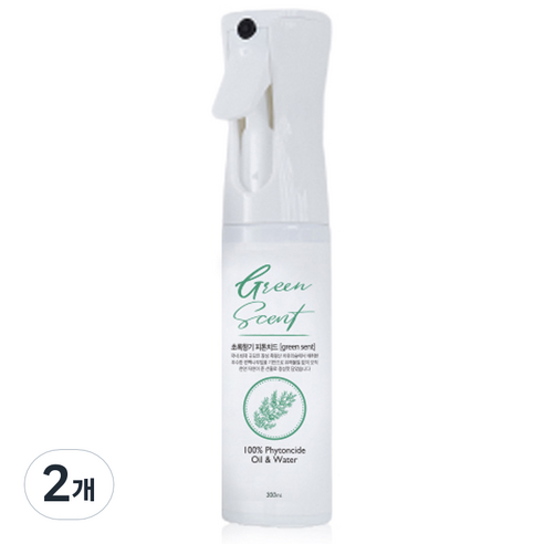 초록향기 피톤치드 스프레이, 300ml, 2개