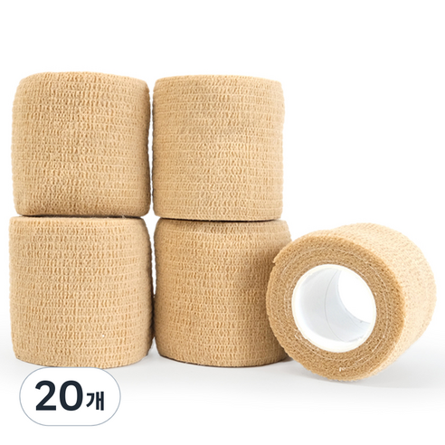 코멧 자가점착 탄력밴드 5cm x 4.5m, 1개입, 20개