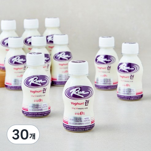 신앙촌 미니 런 요구르트, 93ml, 10개입, 3개