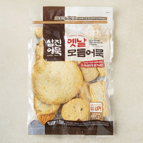 삼진어묵 옛날모듬어묵, 1038g, 1개 냉장/냉동/간편요리