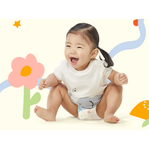 하기스 NEW 보송보송 팬티형 기저귀: 쾌적함, 활동성, 안전성, 경제성을 모두 잡다!