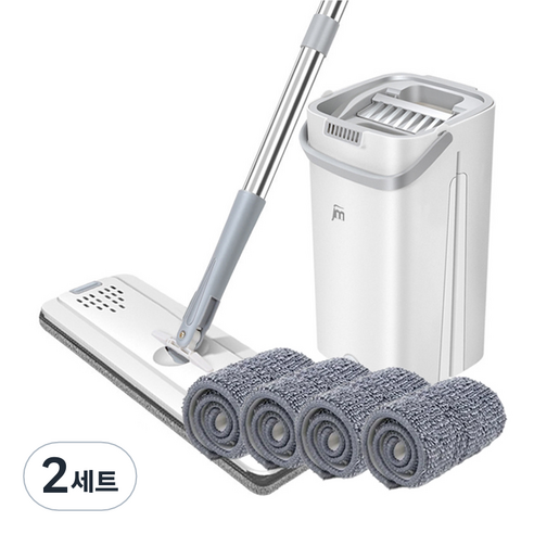조인메이드 노터치 밀대걸레 세트, 2세트
