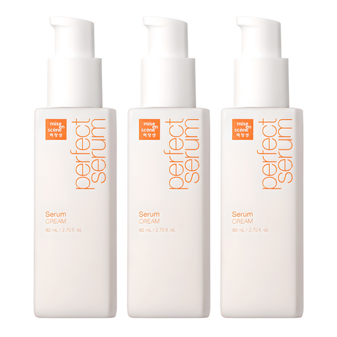 미쟝센 퍼펙트 크림 세럼 헤어에센스, 80ml, 3개