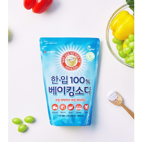 자연의 힘으로 깨끗하게, 한입 베이킹소다 알파