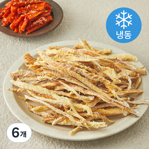 백두대간 손질 황태채 (냉동), 6개, 150g