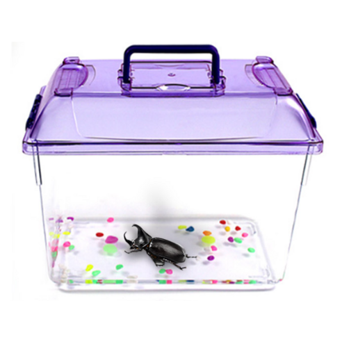 작은 공간에 행복을 더하는 투명한 아쿠아비 이동식 채집 어항