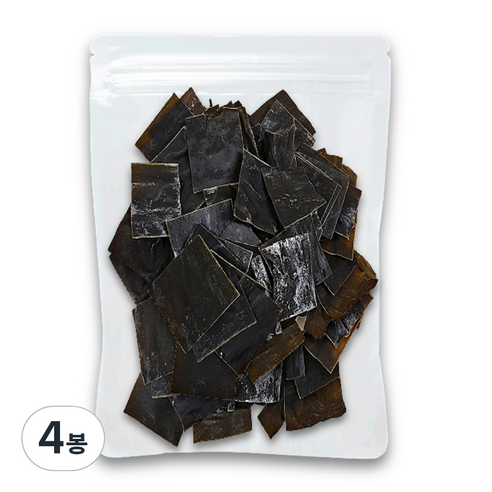 바다모아 완도 자른다시마 건다시마, 100g, 4개