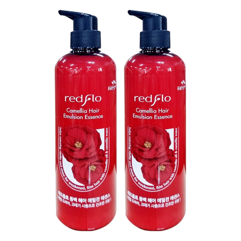 레드플로 동백 헤어 에멀젼 에센스, 500ml, 2개