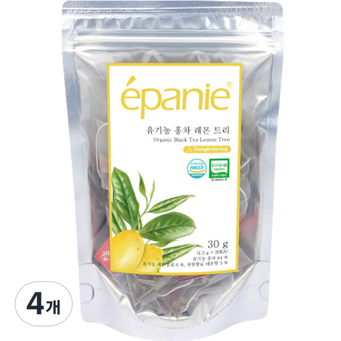 에빠니 홍차 레몬 트리, 1.5g, 20개입, 4개