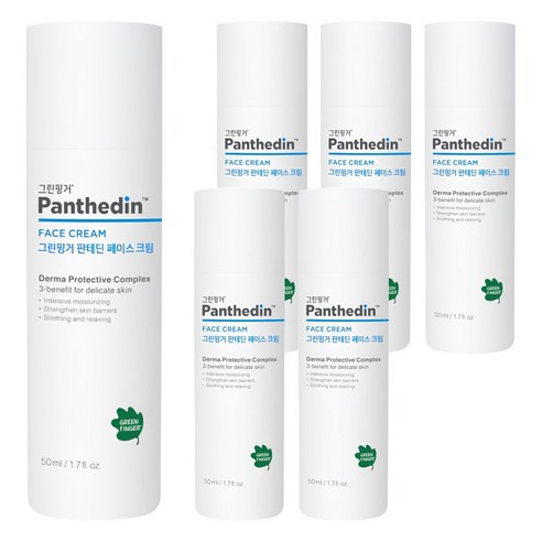 그린핑거 판테딘 페이스크림, 50ml, 6개