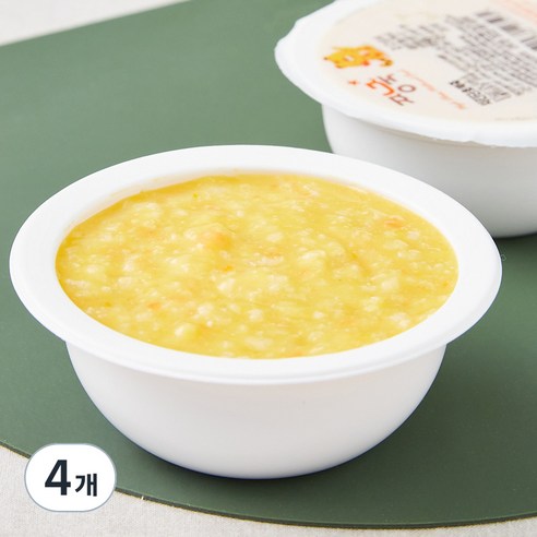 짱죽 중기 8개월 부터 이유식 죽, 혼합맛(치킨 / 단호박), 200g, 4개