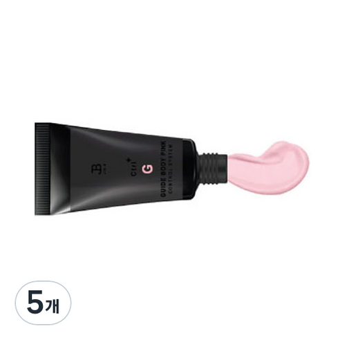 그라시아 진비 컨트롤 가이드젤 바디핑크, 30g, 5개