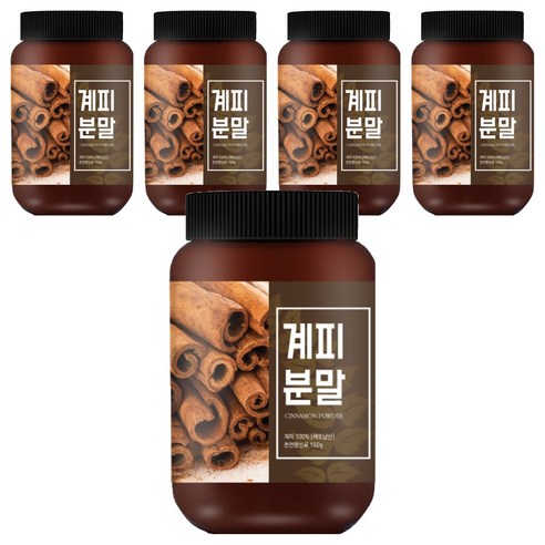 건강스토리 계피 가루, 150g, 5개