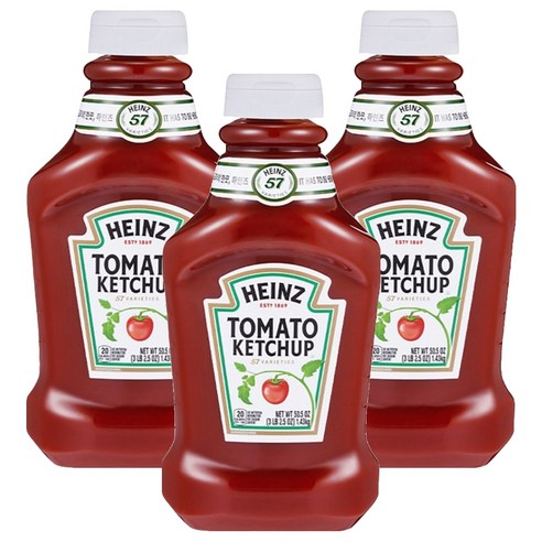 하인즈 토마토 케찹, 1.43kg, 3개