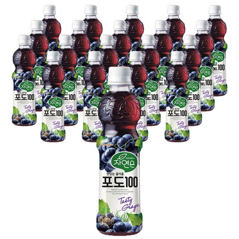 웅진식품 자연은 포도100 1.5L*12펫, 1.5L, 12개