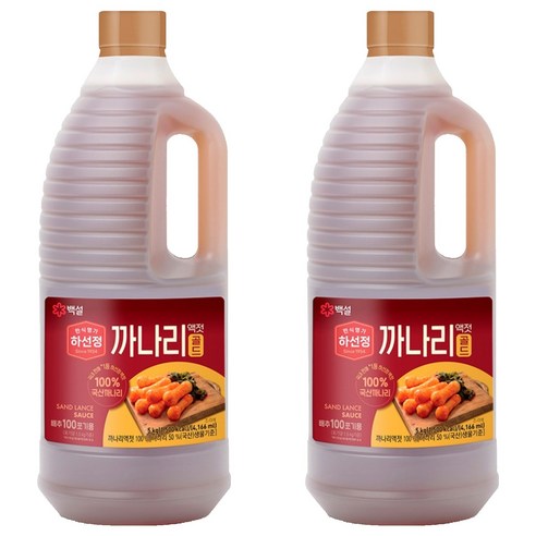 하선정 까나리액젓 골드, 5kg, 2개