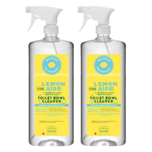 레몬에이드 변기세정제 오리지널 레몬, 750ml, 2개