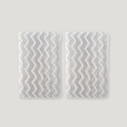 소소모소 샤워타월, 까슬까슬, 1개입, 2개
