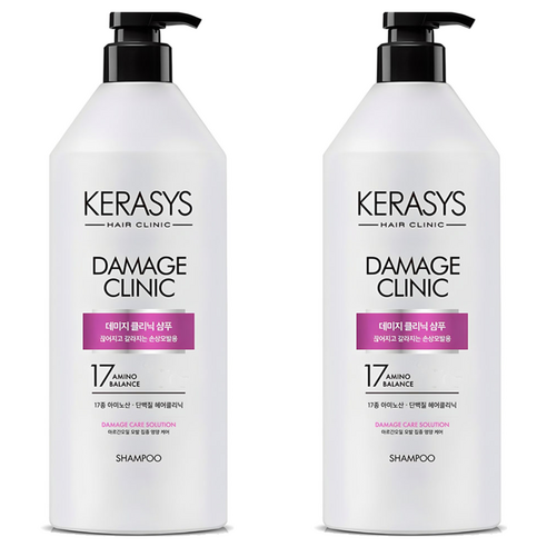 케라시스 데미지 클리닉 단백질 샴푸, 980ml, 2개