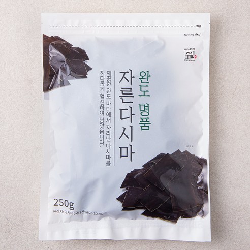 주일 완도 자른다시마, 1개, 250g