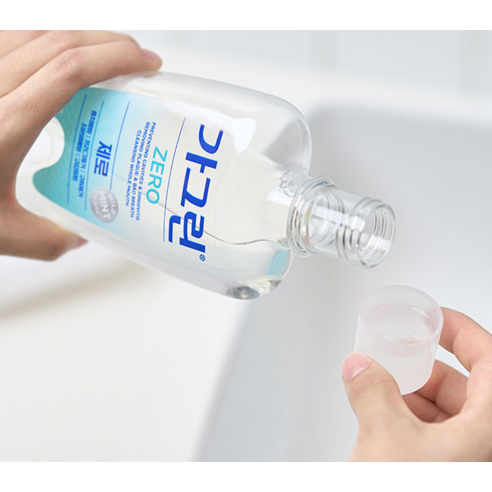 상쾌한 숨결과 건강한 잇몸을 위한 필수품, 가그린 제로 구강청결제