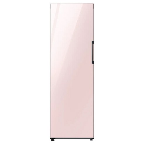 [색상선택형] 삼성전자 319L 비스포크 AI 키친핏 1도어 김치플러스 방문설치, 글램 핑크, RQ32C7612AP