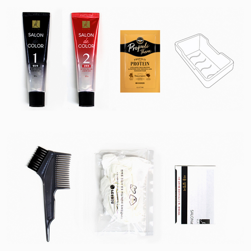 엘라스틴 살롱 드 컬러 앤 새치 염색제 밝은 갈색, 빛나는 갈색으로 되찾는 찬란한 젊음