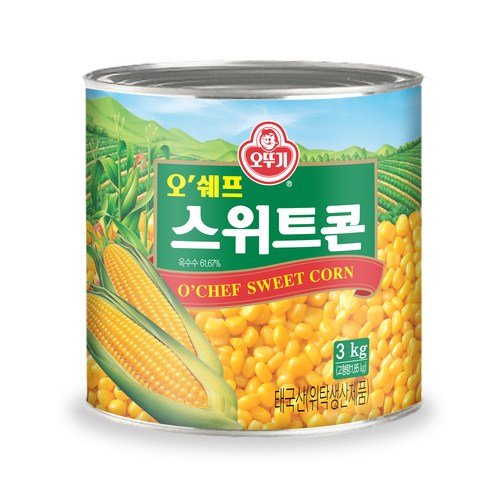 오뚜기 스위트콘 3kg, 1개