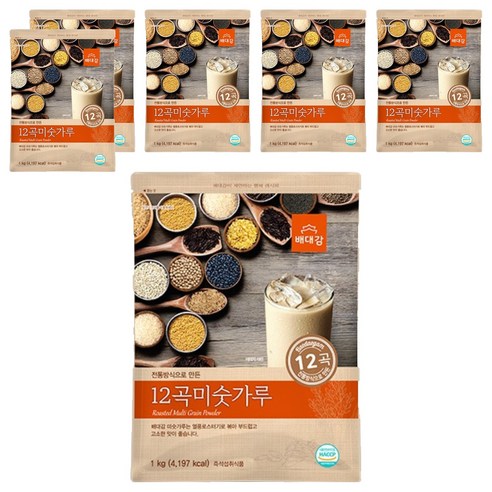 배대감 12곡 미숫가루, 1kg, 6개