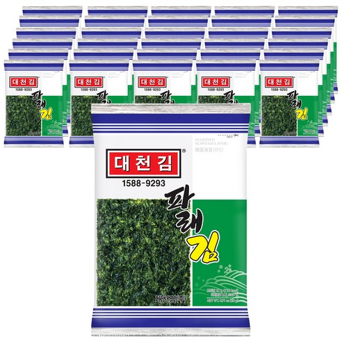 대천김 파래김, 20g, 35개