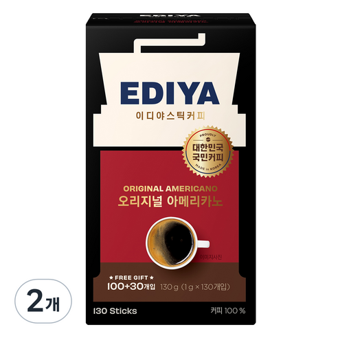 이디야 오리지널 아메리카노 스틱커피, 1g, 30개입, 1개