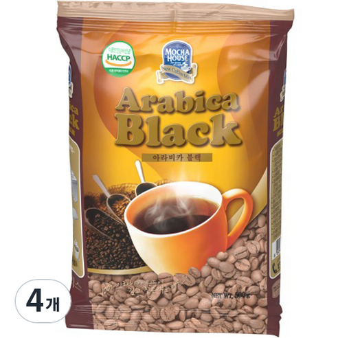 자판기용 아라비카 블랙 커피, 500g, 1개입, 4개