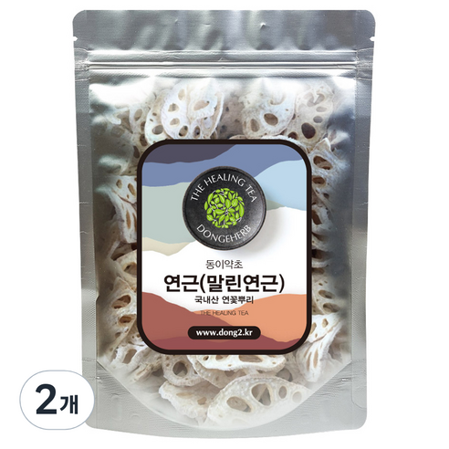 동이약초 국내산 연근, 150g, 2개