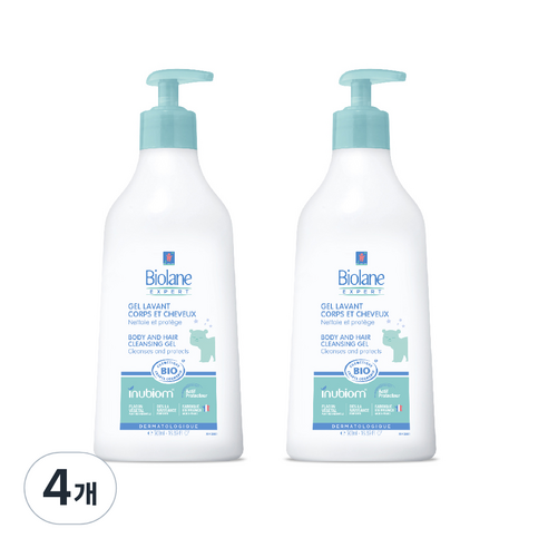 비올란 엑스퍼트 바이오 바디 앤 헤어 워시젤, 500ml, 4개
