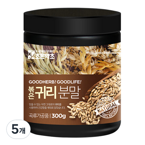 조은약초 볶은귀리가루, 300g, 5개