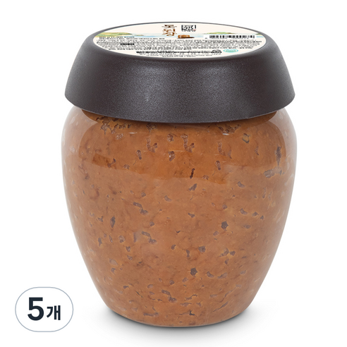 더해담 톳 된장, 500g, 5개